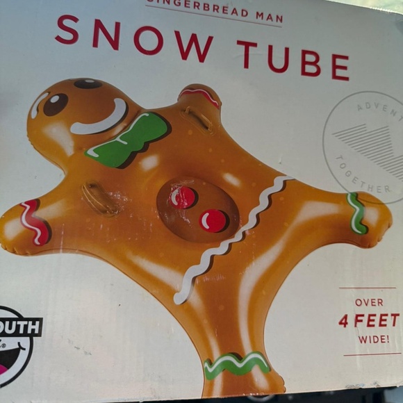 Gingerbread snow tube - Picture 1 of 1